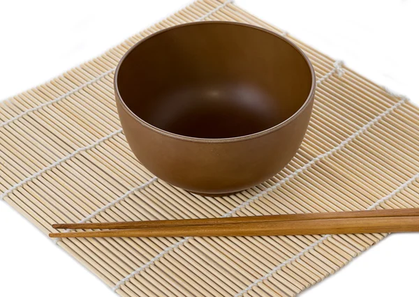 Traditional japanese restaurant utensil with sticks