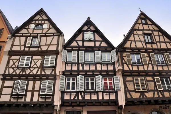 Old half-timbered houses