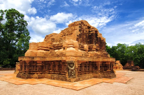 Remains of Hindu tower-temples at My Son Sanctuary, a UNESCO World Heritage site in Vietnam.