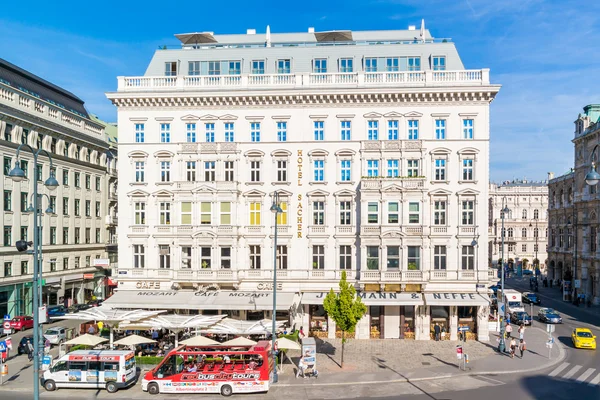 Hotel Sacher on Albertinaplatz, Vienna, Austria