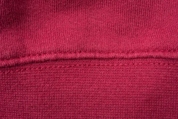 Red Cloth Seam Swatch