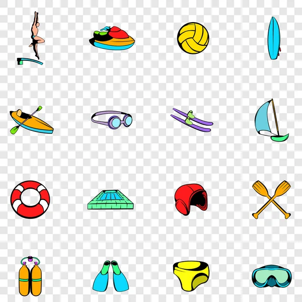 Water Sport set icons