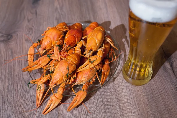 Cancers to beer, dill, boiled crawfish, beer snack