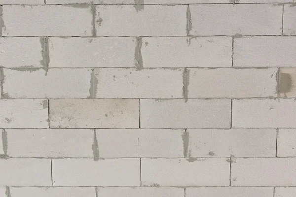 Light weight concrete block wall