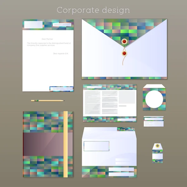 Corporate design concept