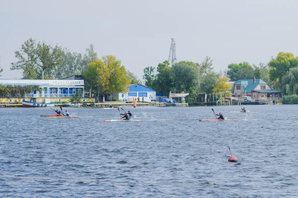 Kherson,Ukraine, September 30,2014 competition of rowing. Sports