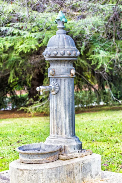 Old water drinking fountain