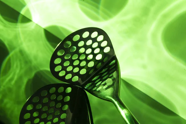 Kitchen appliance, reflection, perspective.