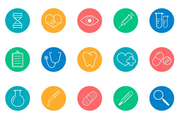 Medical icons vector