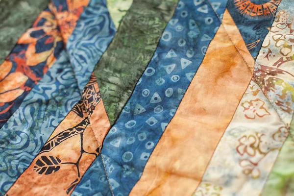 Patchwork quilt. Part of patchwork quilt as background.