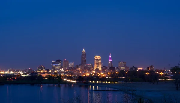 Cleveland Ohio Skyline at Twilight