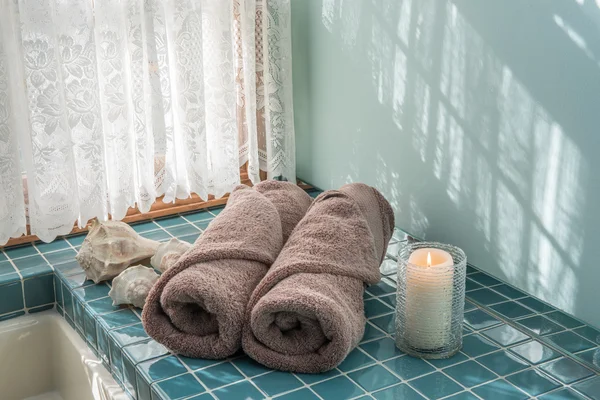 Luxury Towels in Master Bath