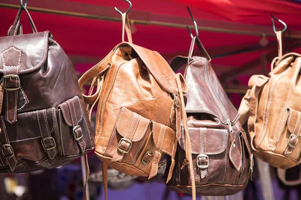 Leather backpacks on the market