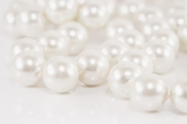 White pearls background
