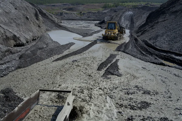 Gold mining in Kolyma.