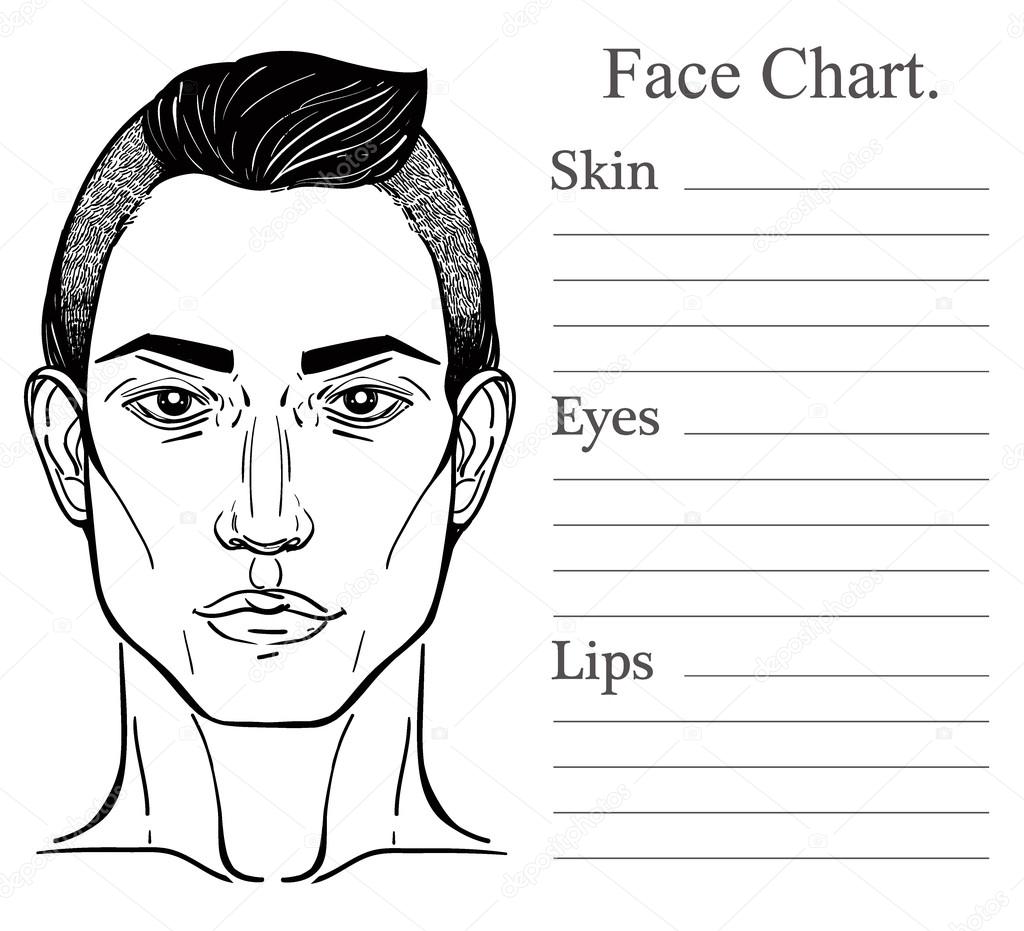 face chart для визажистов скачать