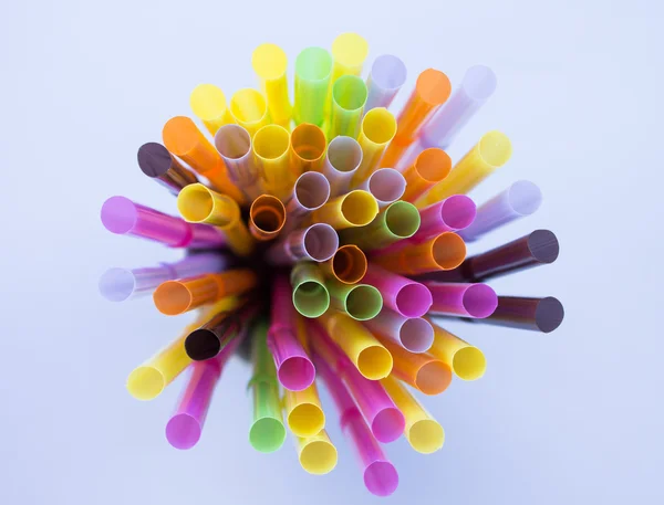 Colorful straw for drink