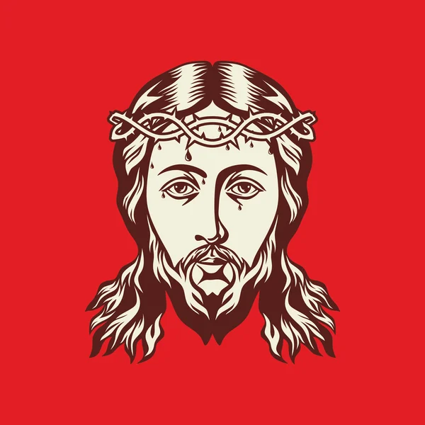 Face of Jesus Christ hand drawn