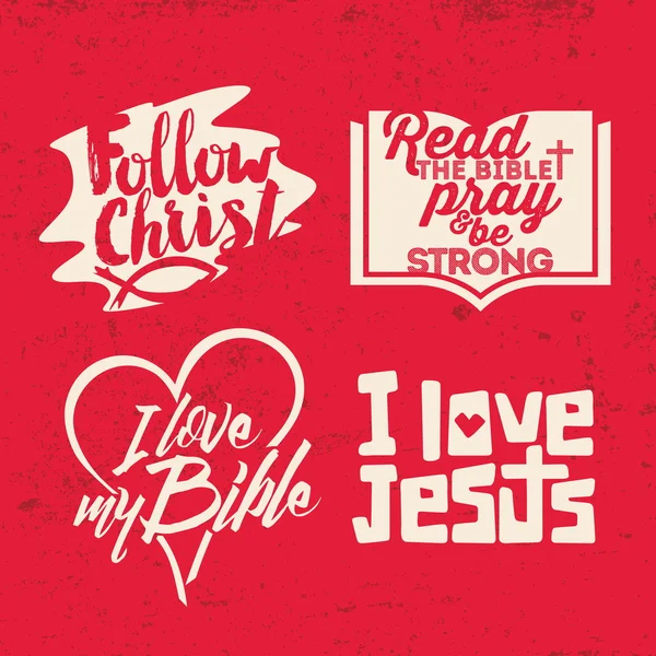 Christian phrase. Lettering. Words