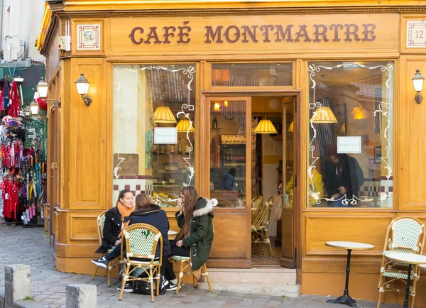 The cafe Montmartre, Paris, France.