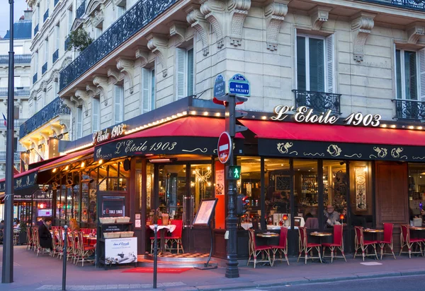 The parisian cafe L\'etoile 1903, Paris, France.