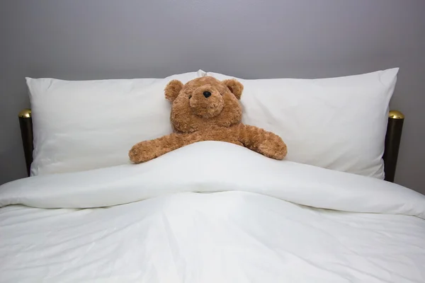 Cute Bear on the bed