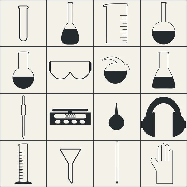 Vector chemical icons