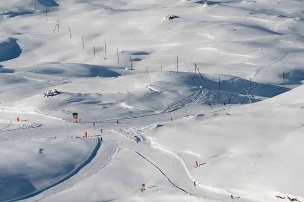 Ski runs on gornergrat