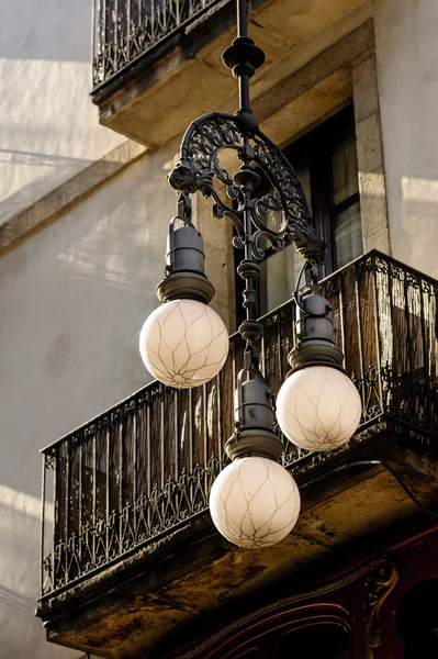 Street lamp in Barcelona