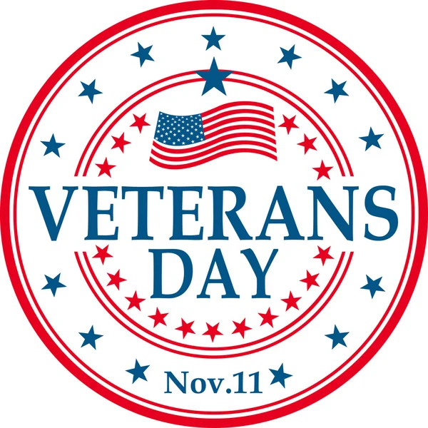 Greeting card for the holiday of veteran\'s Day