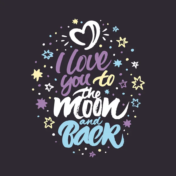 I love you to the moon and back