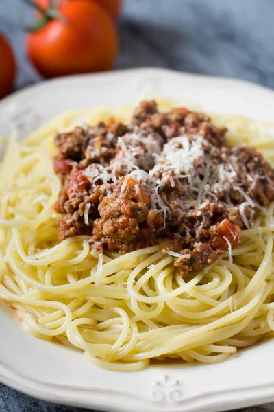 Delicious spaghetti bolognese