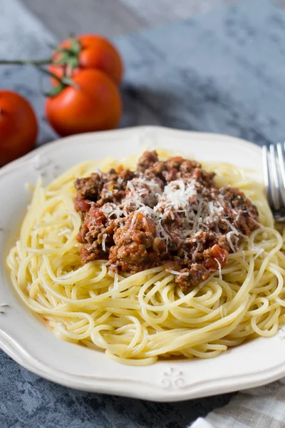 Delicious spaghetti bolognese