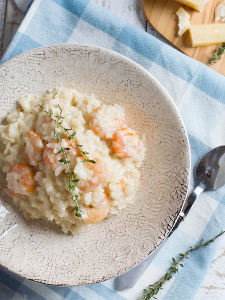 Risotto With Coconut Milk And Shrimp
