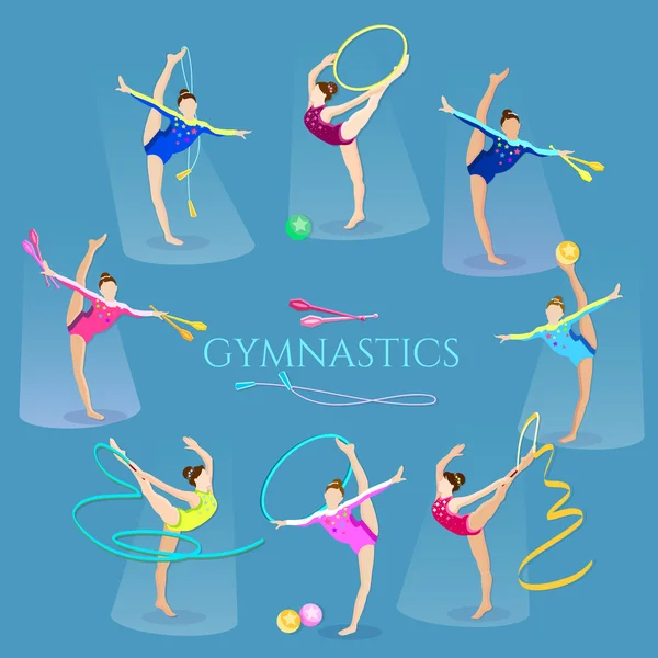 Gymnastics girls gymnasts artistic and rhythmic
