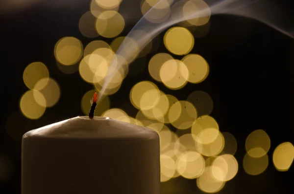 Christmas candle light