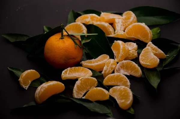 Mandarin fruit backgrounds