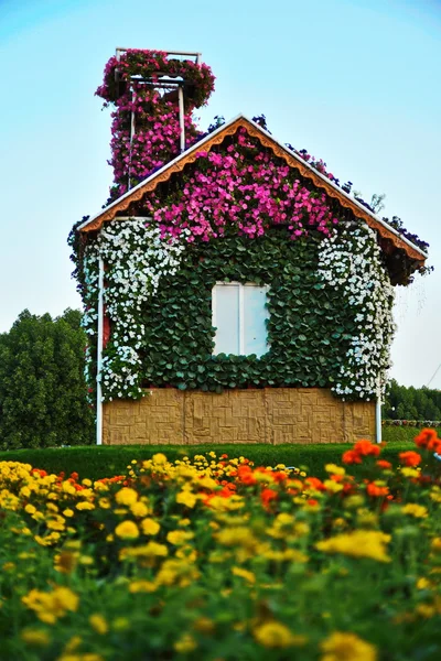 Full of flower house at Dubai Miracle Garden