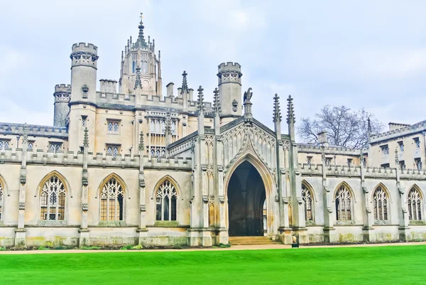 View of St John\'s College, University of Cambridge in Cambridge, England, UK.