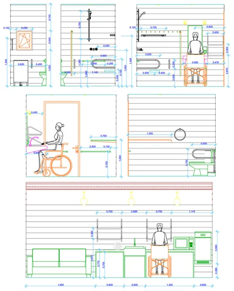Invalid drawing architecture, minimal space