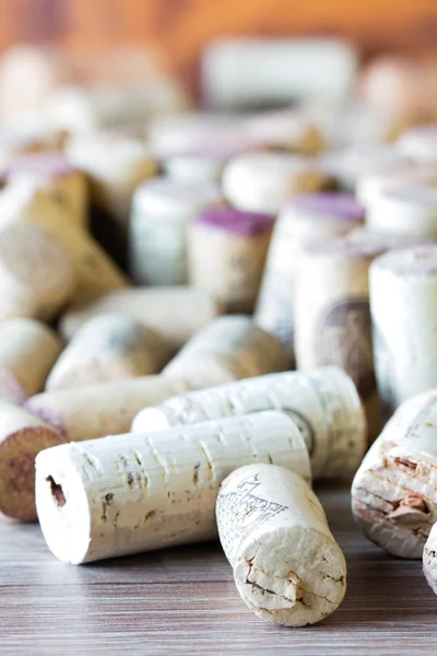 Wine corks. Background vertical