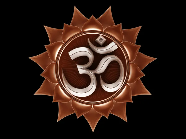 Hindu Religious Om Symbol