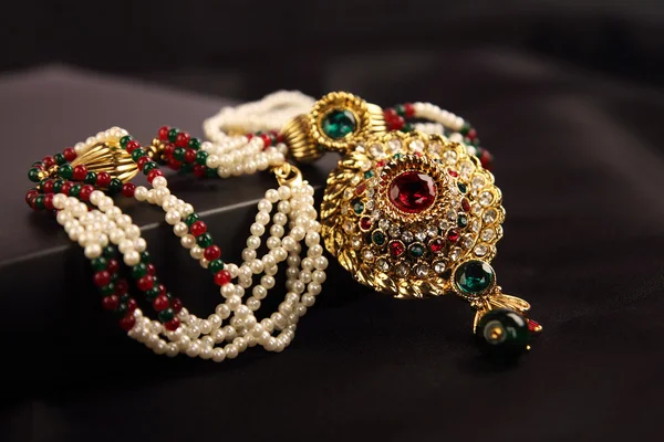 Indian Gold Pearl necklace