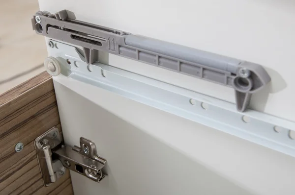 Undermount Drawer Slides - glides closeup detail - Furniture hardware - Kitchen spare parts