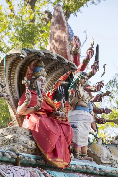 Documentary image. Editorial. Temple festival India
