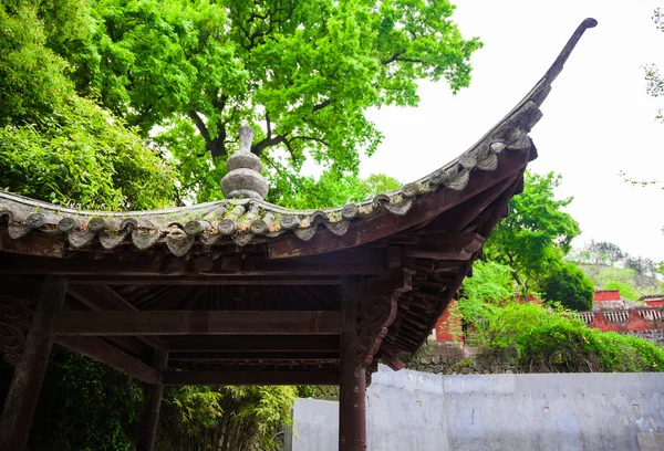 China jiangnan style eaves, closeup of photo