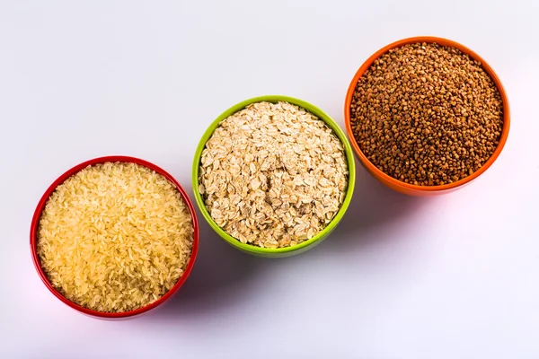 A wide range of cereals and food grains