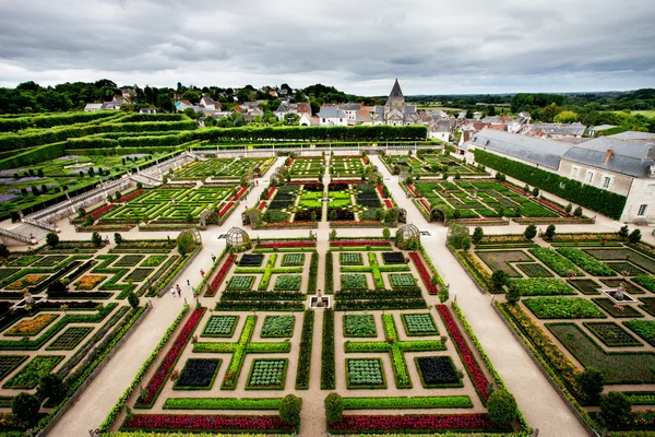 Regular french garden.