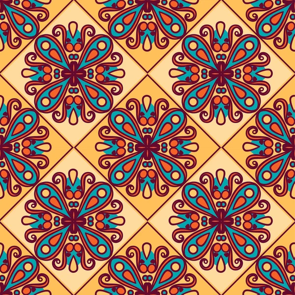 Seamless pattern. Vintage decorative elements. Oriental pattern