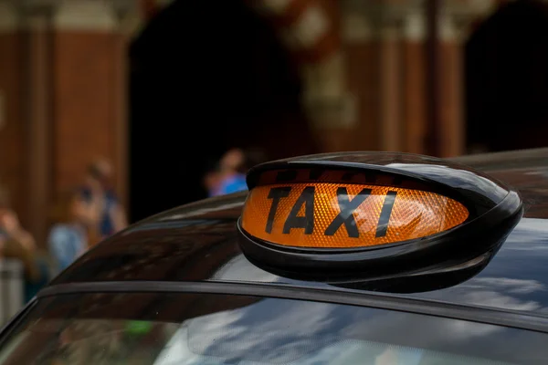 London Black Cab Taxi Sign